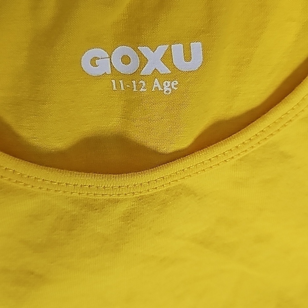 Goxu little girls t-shirt & Shein little girl's t-shirt Size 11-12 - Picture 2 of 4